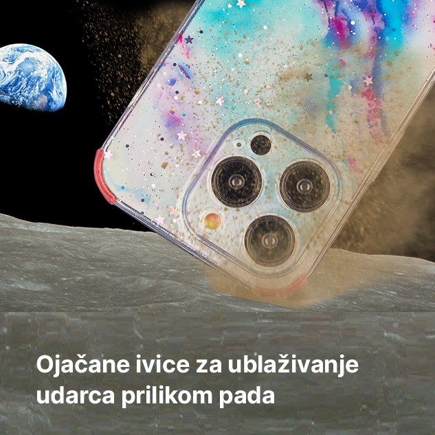 Tpu space for iphone 14 pro max (6.7") ljubičasta