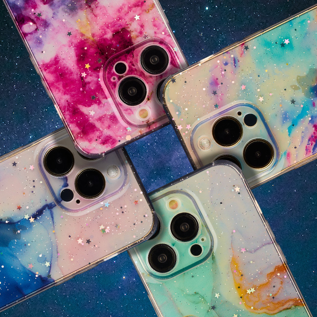 Tpu space for iphone 14 pro max (6.7") ljubičasta