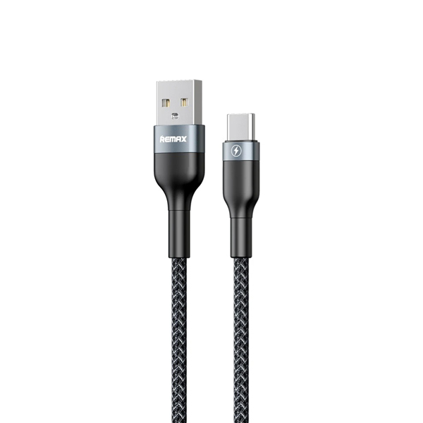USB Data Cable REMAX RC-064a Type-C (2.4A) crni 1m