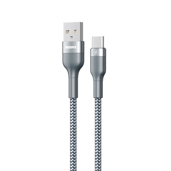 USB Data Cable REMAX RC-064a Type-C (2.4A) srebrni 1m