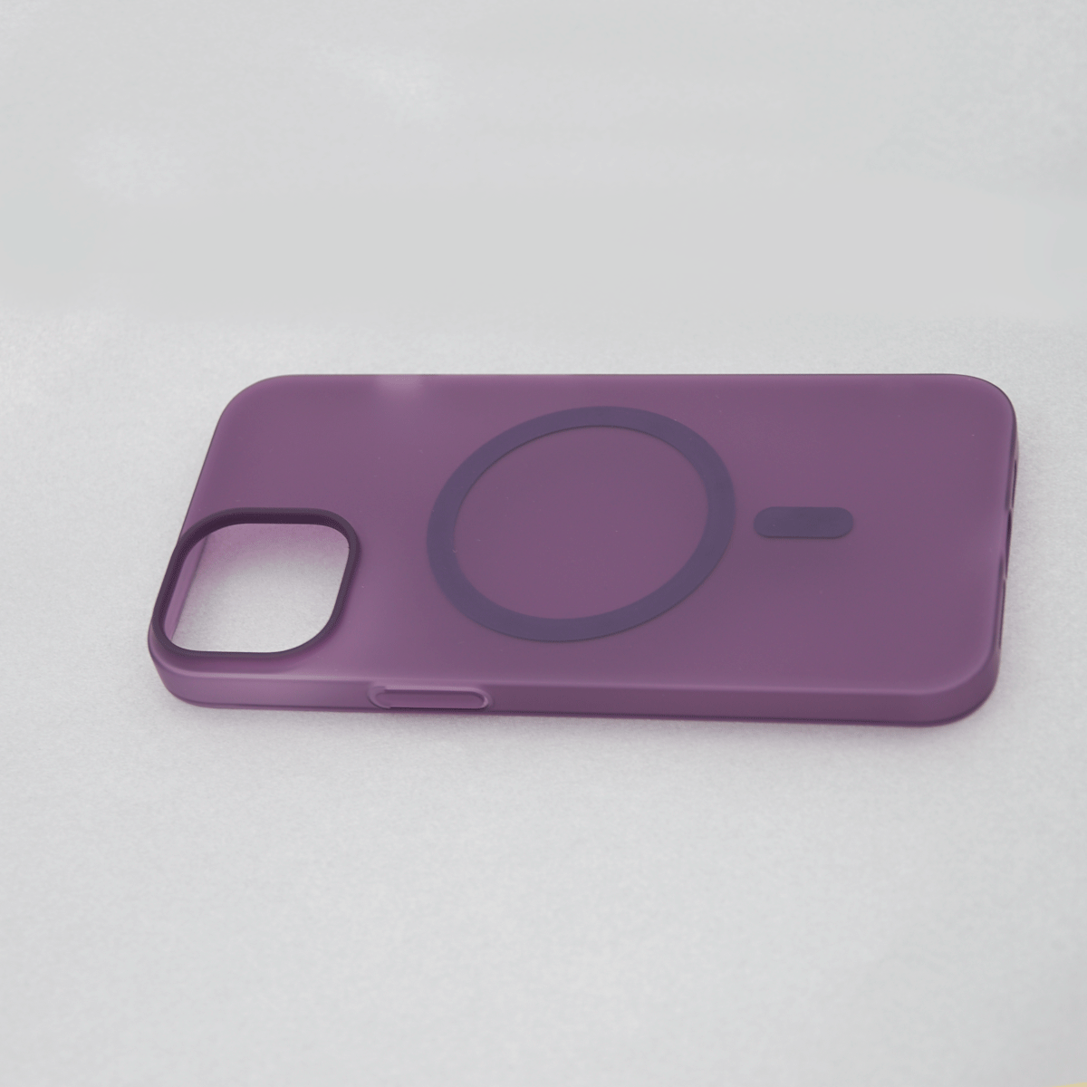 Pc silhouette magsafe  for iphone 12/12 pro (6.1") ljubičasta