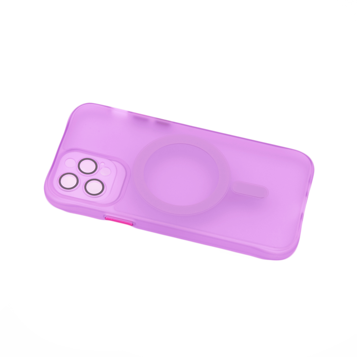 Tpu trans-color magsafe for iphone 12  pro (6.1") ljubičasta