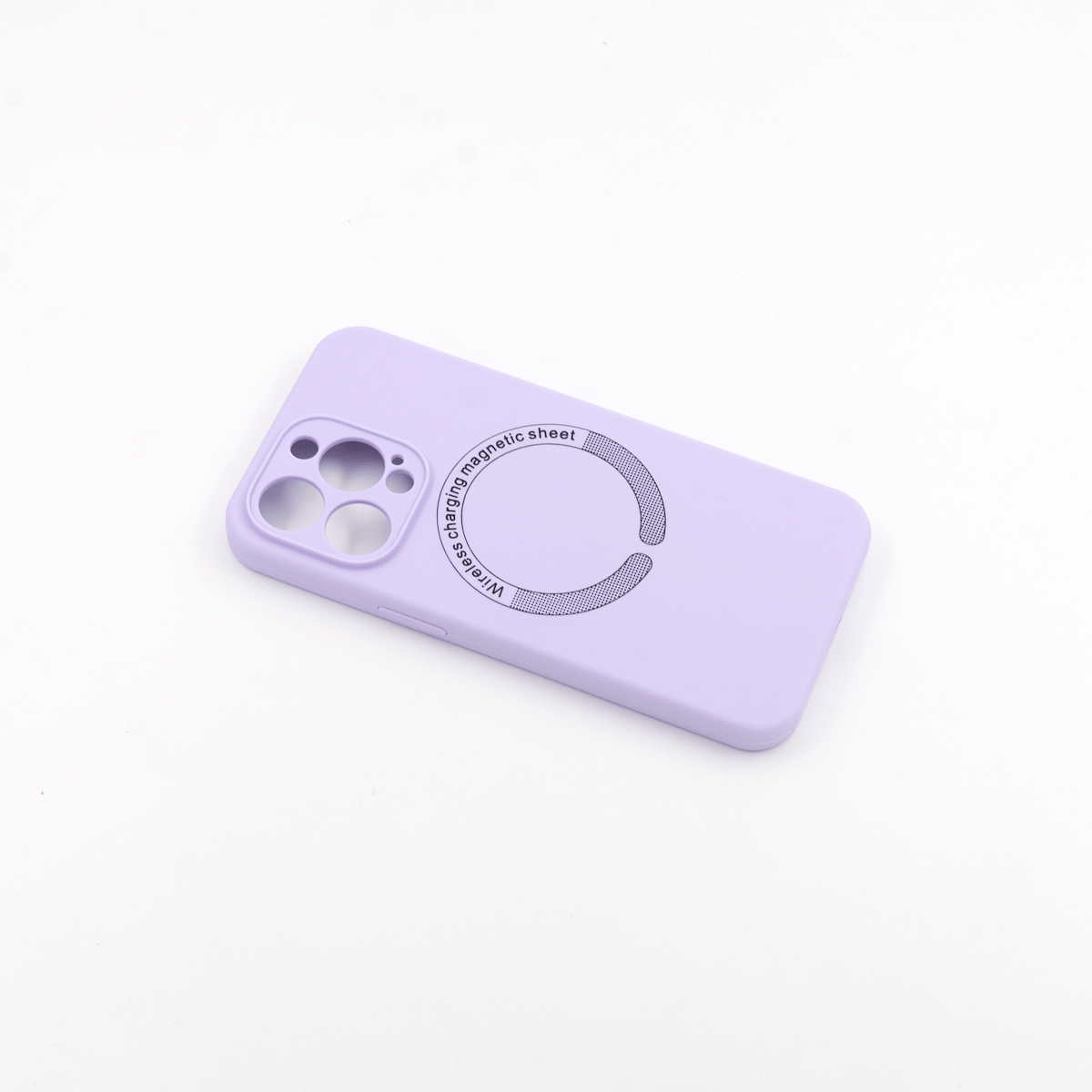 Tpu matte magsafe for iphone 13 pro (6.1") ljubičasta