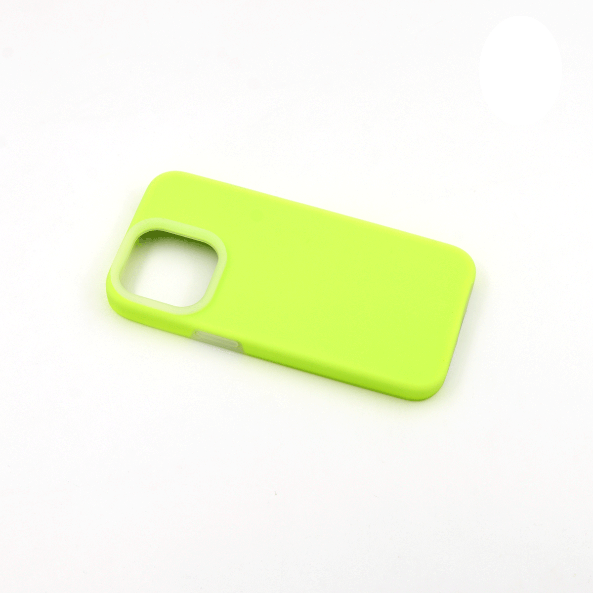 Tpu/pc fluorescent for iphone 15 pro (6.1") zelena