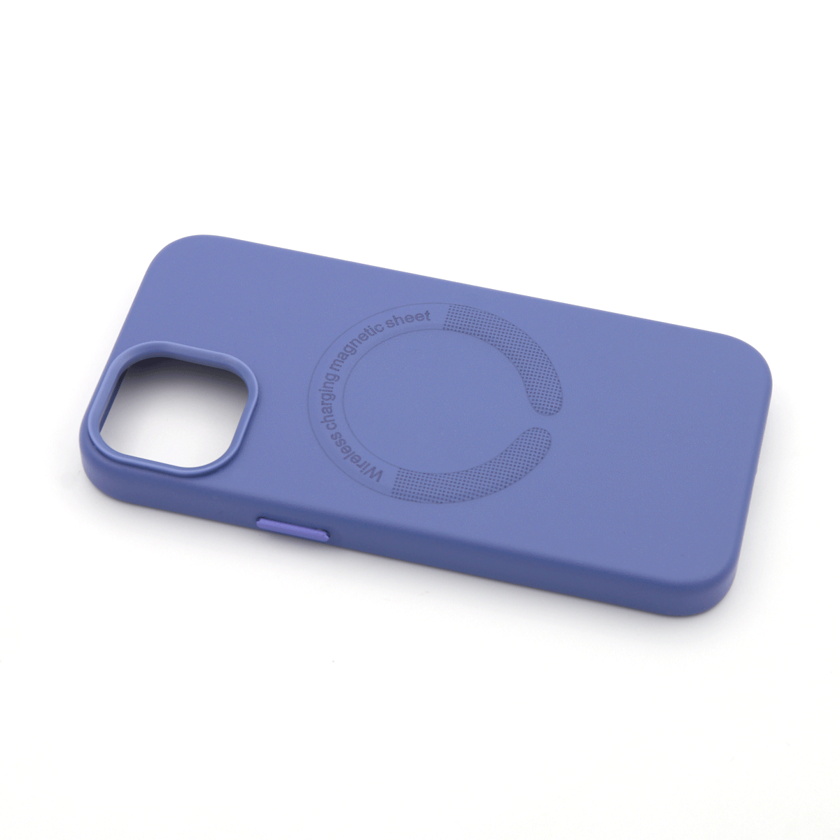 Tpu color skin magsafe for iphone 15 (6.1") ljubičasta