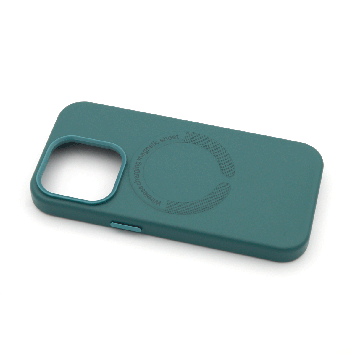 Tpu color skin magsafe for iphone 15 pro (6.1") zelena