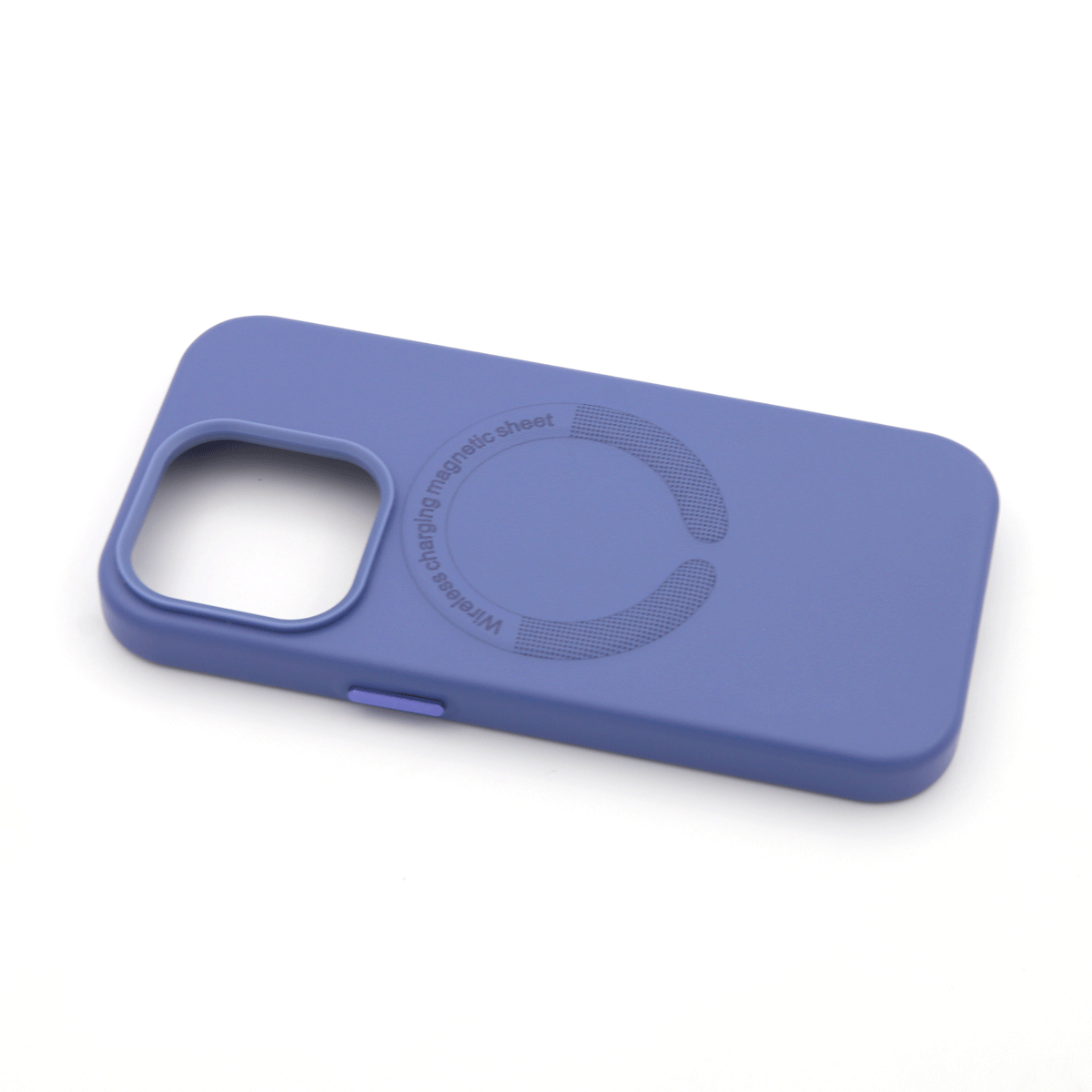Tpu color skin magsafe for iphone 15 pro max (6.7") ljubičasta