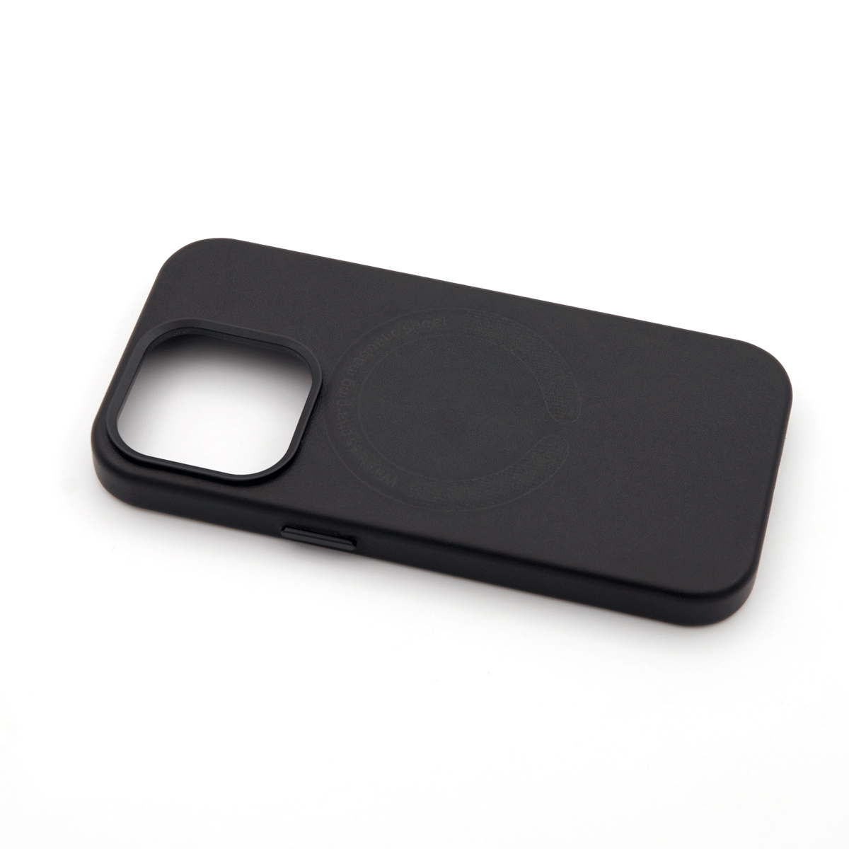 Tpu color skin magsafe for iphone 15 pro max (6.7") crna