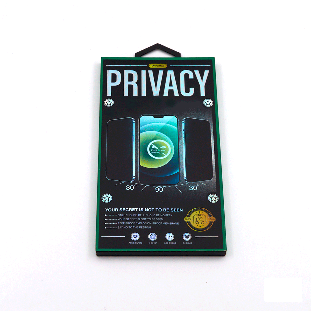 Nalepnica display-a glass privacy 5d full glue for sm-s928b (galaxy s24 ultra) screen unlock
