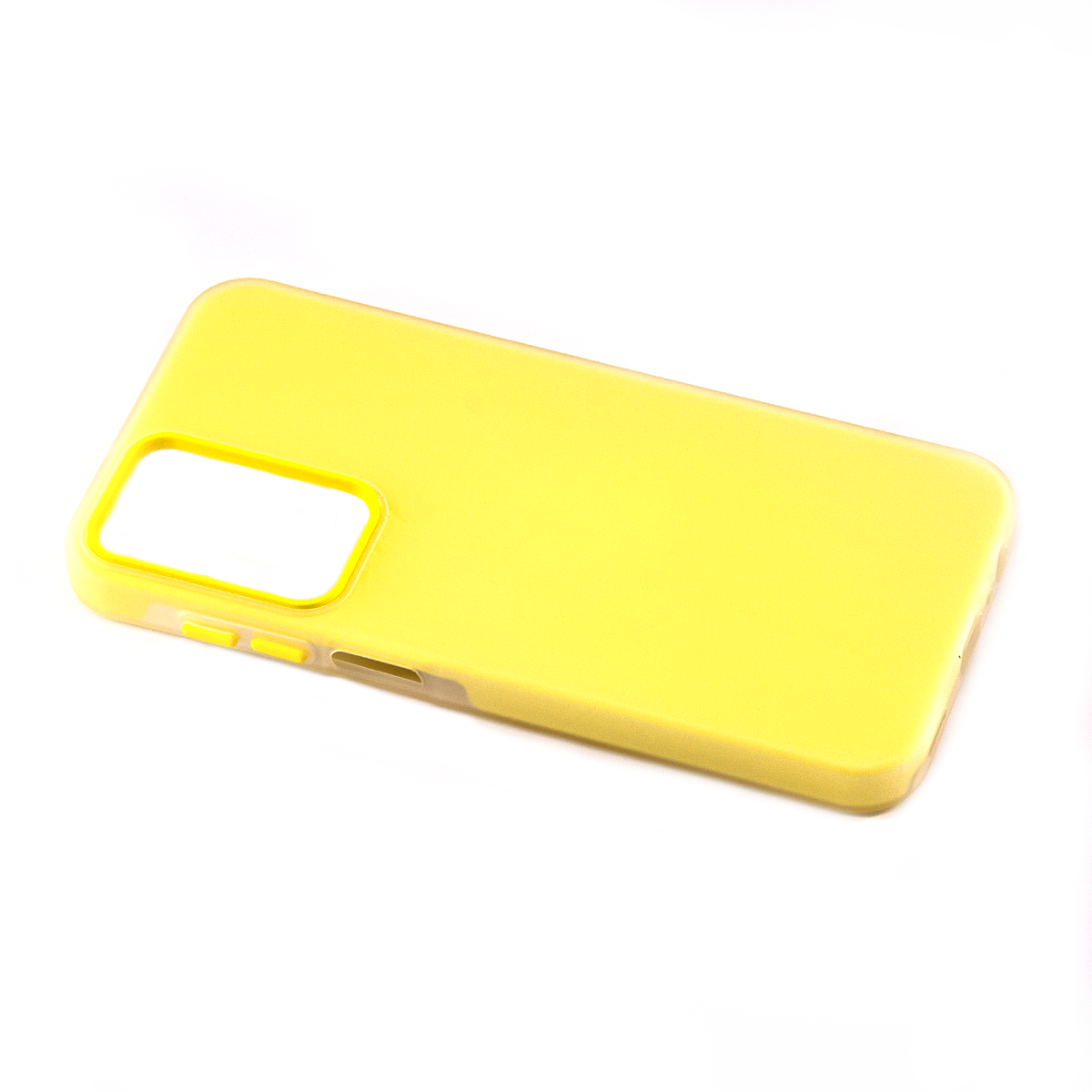 Tpu/pc gentle fluorescent for sm-a155f/a156b (galaxy a15 4g/5g) žuta