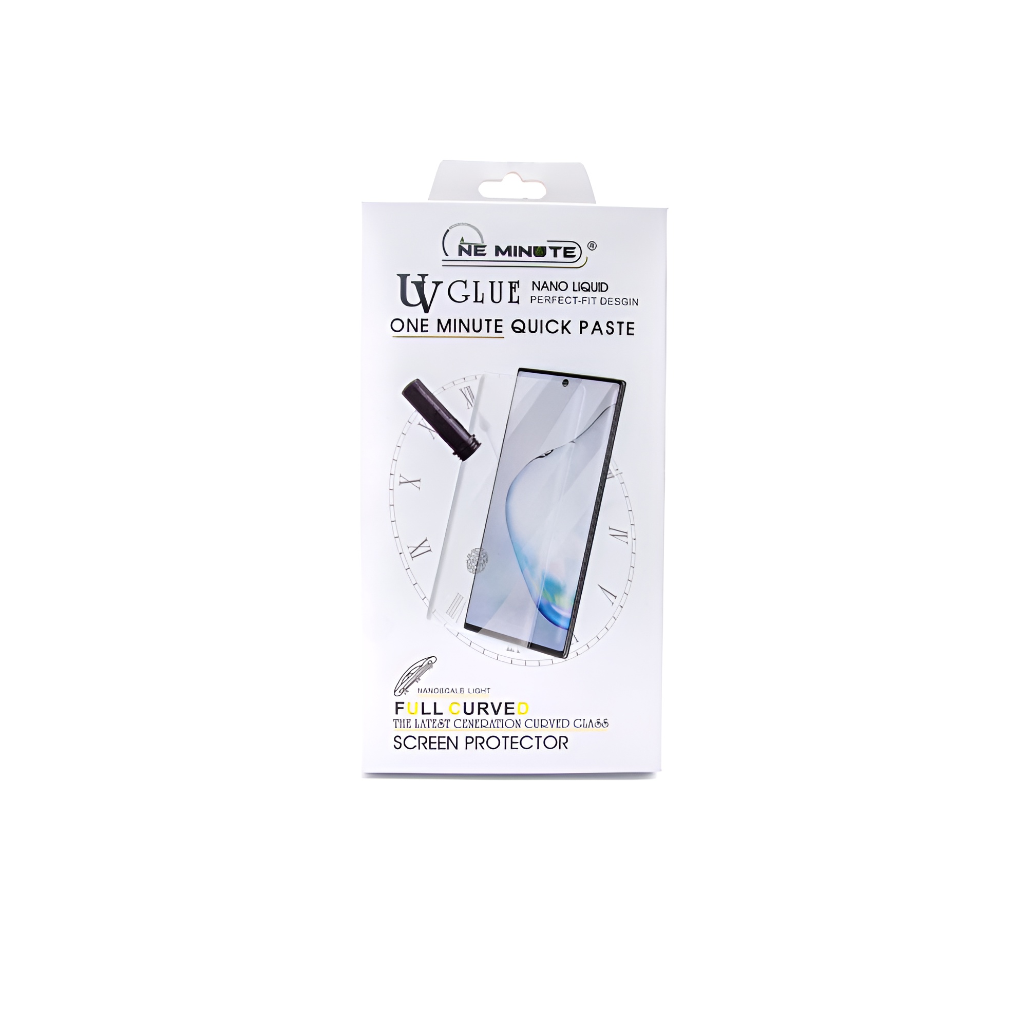 Nalepnica Display-a Glass 5D FULL GLUE UV for SM-S928B (Galaxy S24 Ultra) black
