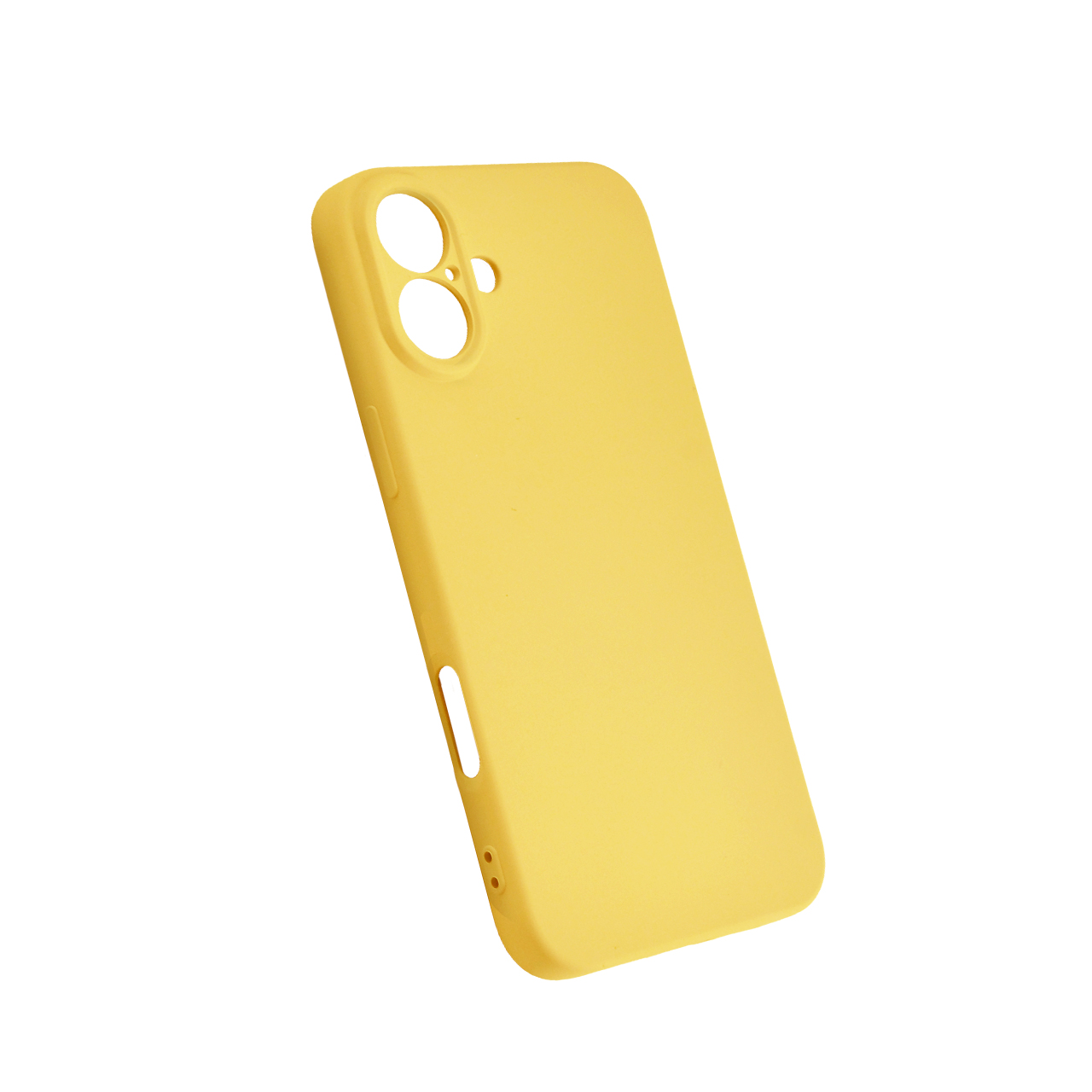 Tpu matte  for iphone 16 plus (6.7") žuta