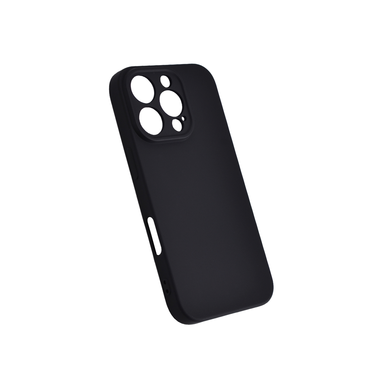 Tpu matte  for iphone 16 pro (6.3") crna