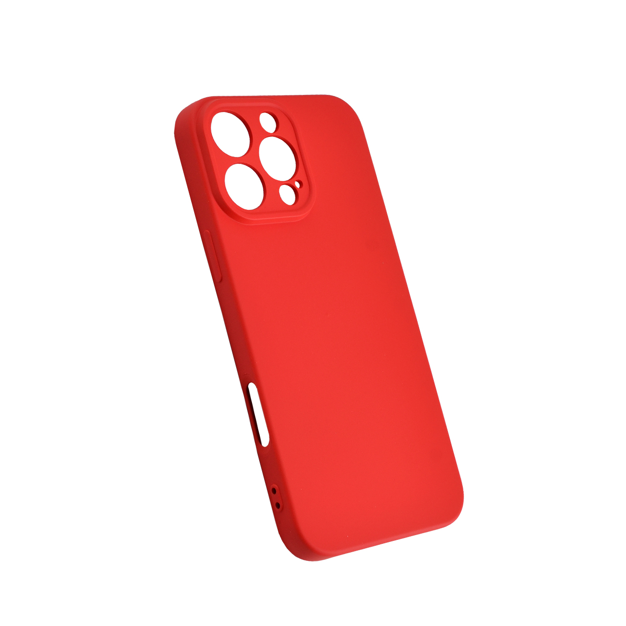 Tpu matte  for iphone 16 pro max (6.9") crvena