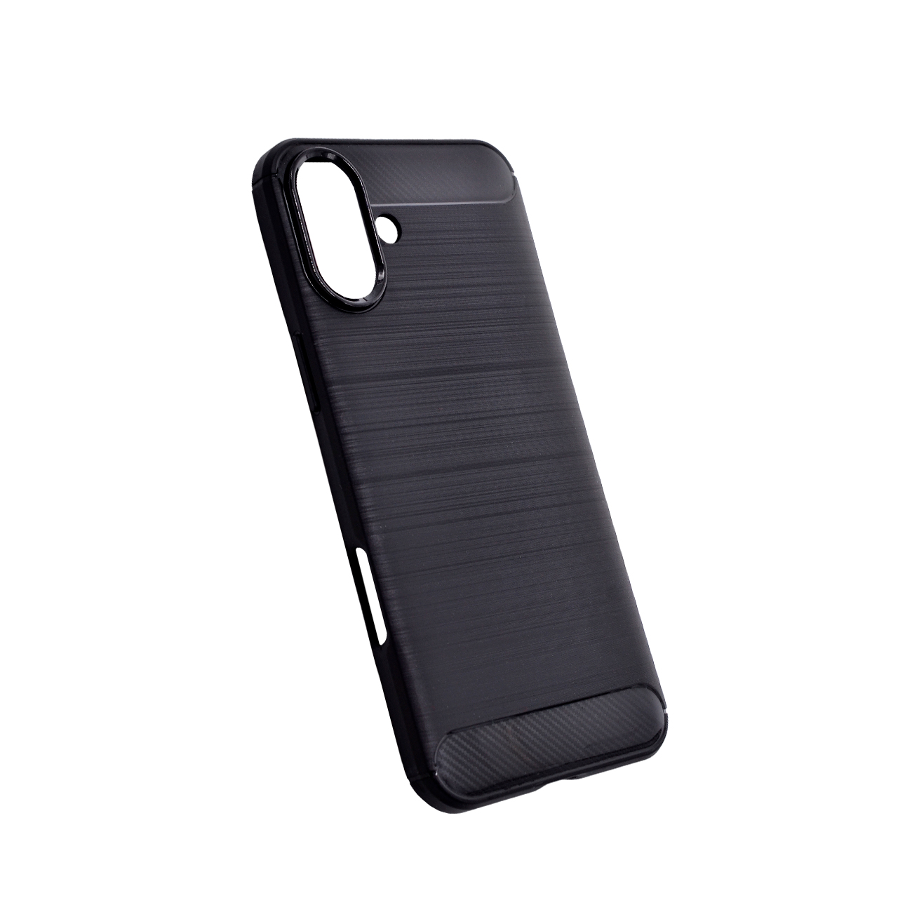 Tpu brushed za iphone 16 plus (6.7") black