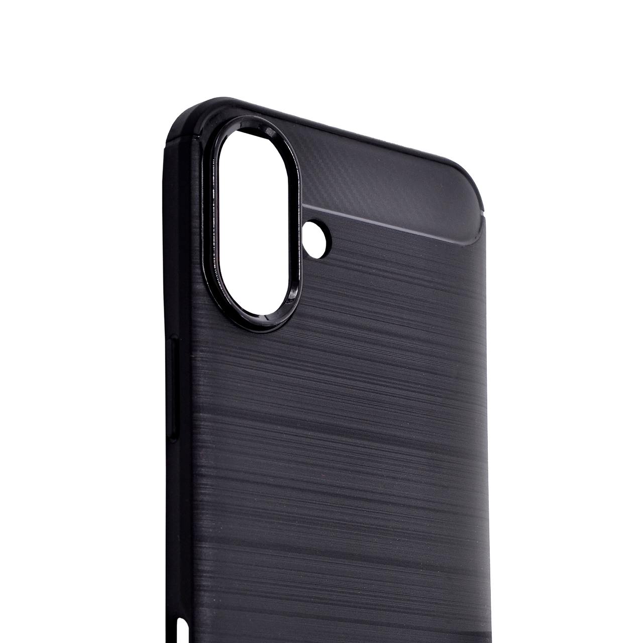 Tpu brushed za iphone 16 plus (6.7") black