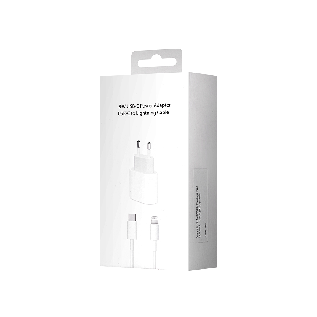 Wewo pd punjač za iphone 20w/3a + type-c na iphone usb cable