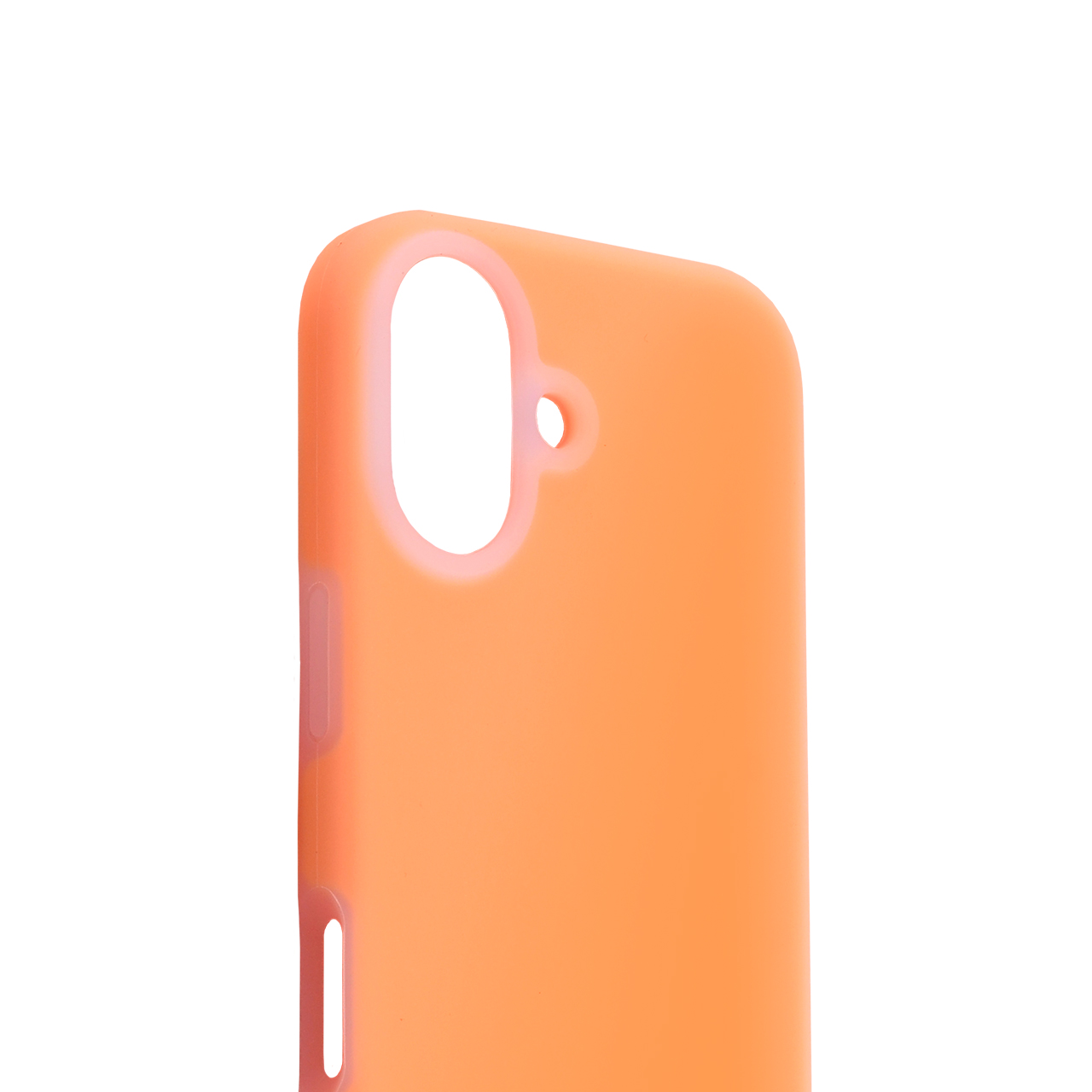 Tpu/pc fluorescent for iphone 16 (6.1") narandžasta
