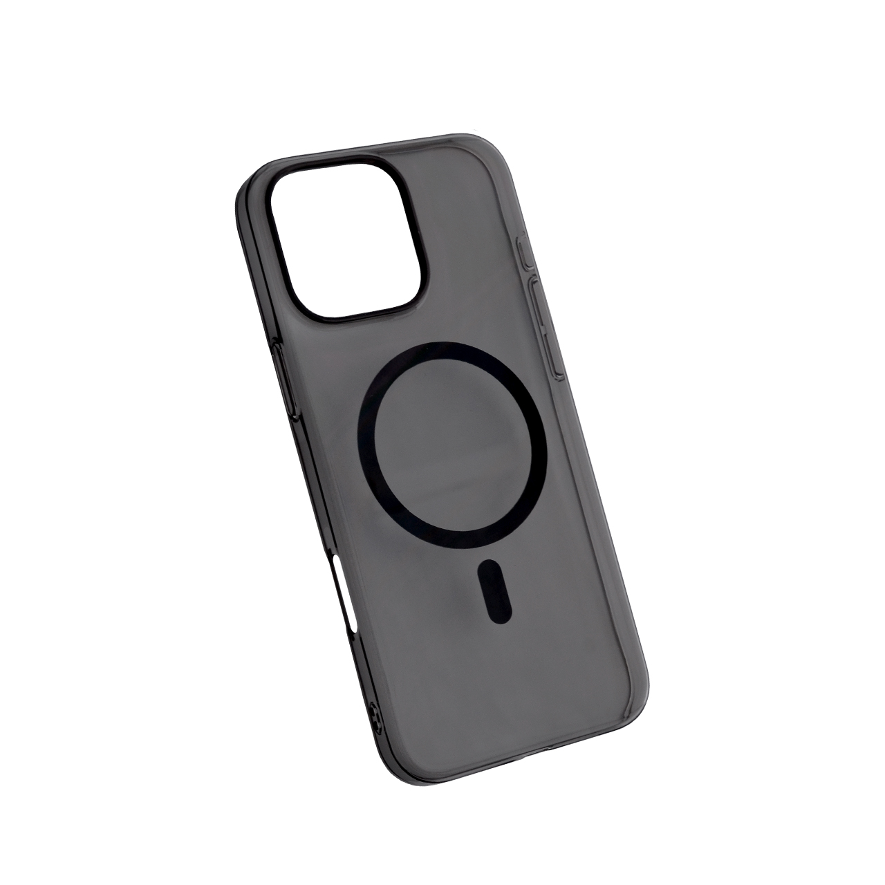 Tpu silhouette magsafe  for iphone 16 pro max (6.9") crna