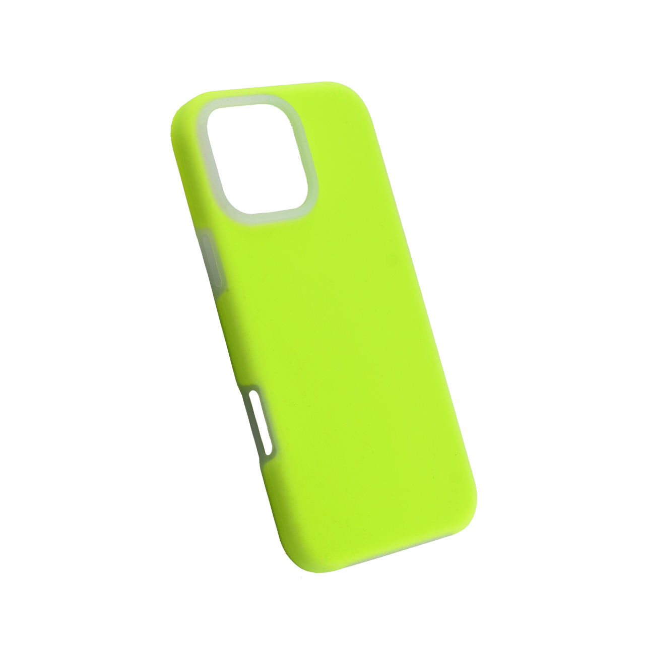 Tpu/pc fluorescent for iphone 16 pro max (6.9") zelena