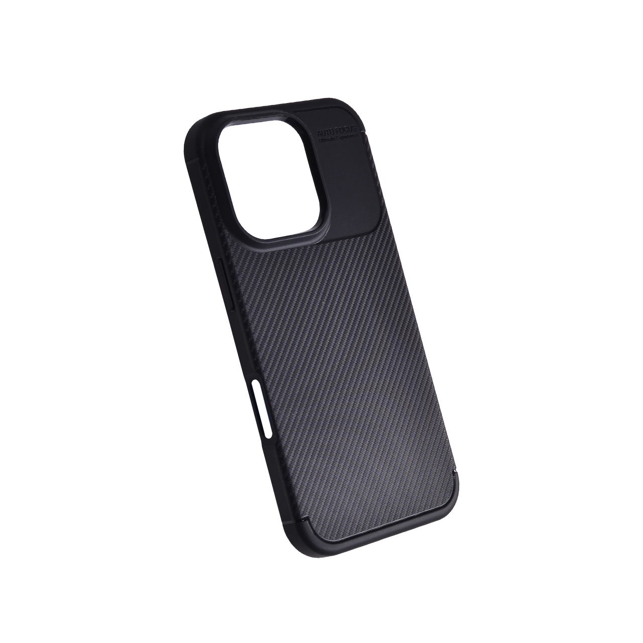 Tpu carbon new for iphone 16 pro (6.3") black