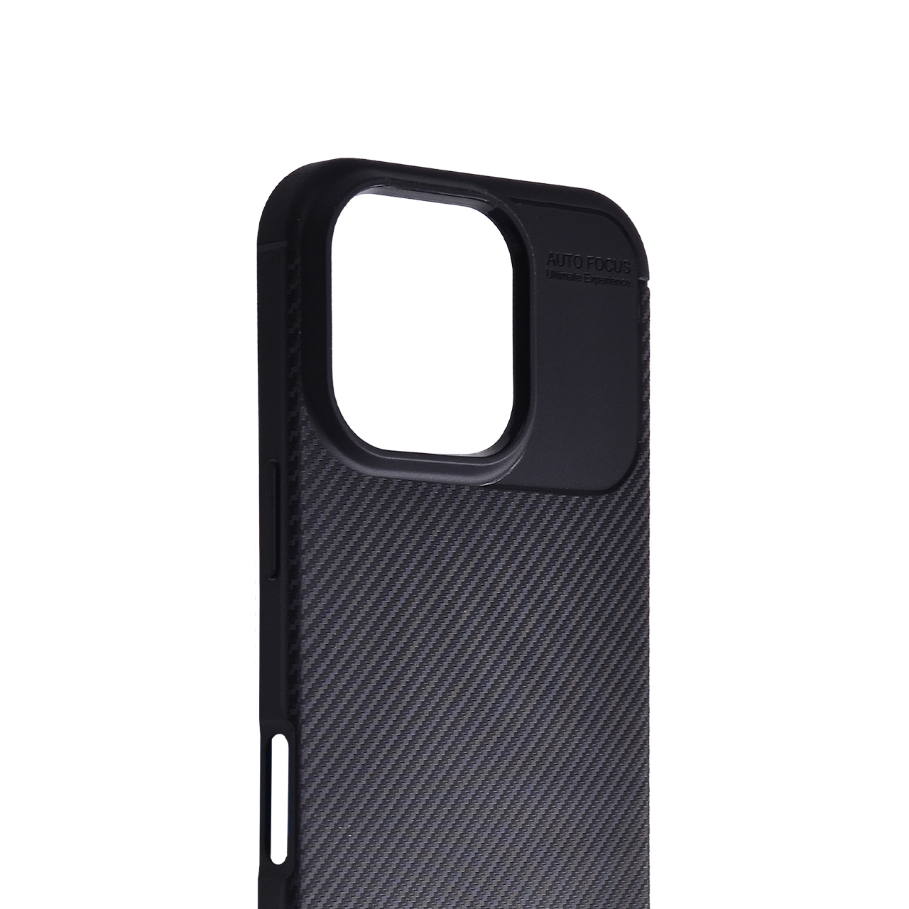 Tpu carbon new for iphone 16 pro (6.3") black