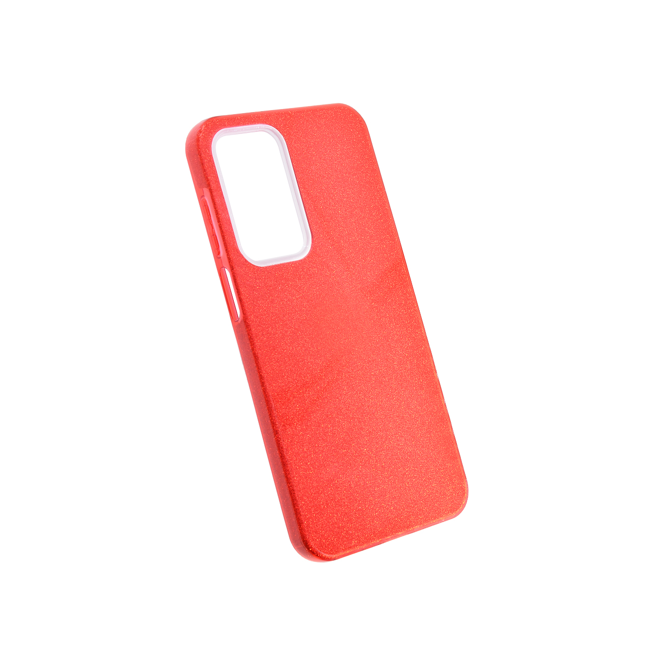 Tpu sparkly shine for sm-a165f (galaxy a16 4g) red