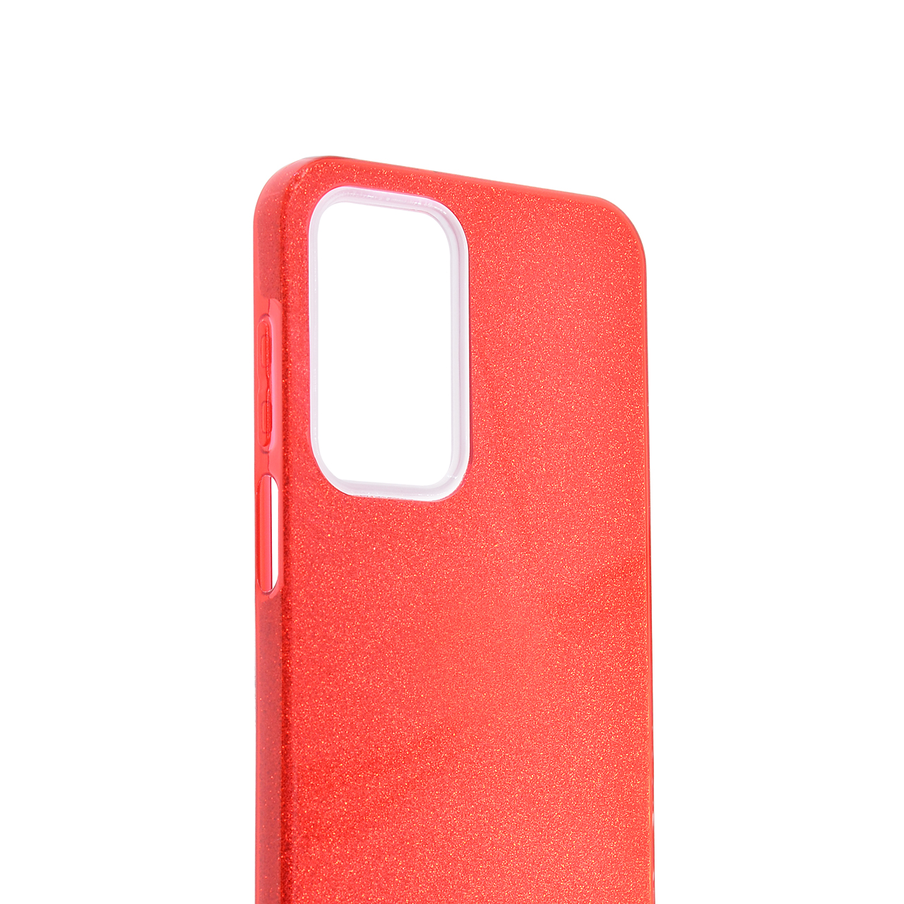 Tpu sparkly shine for sm-a165f (galaxy a16 4g) red