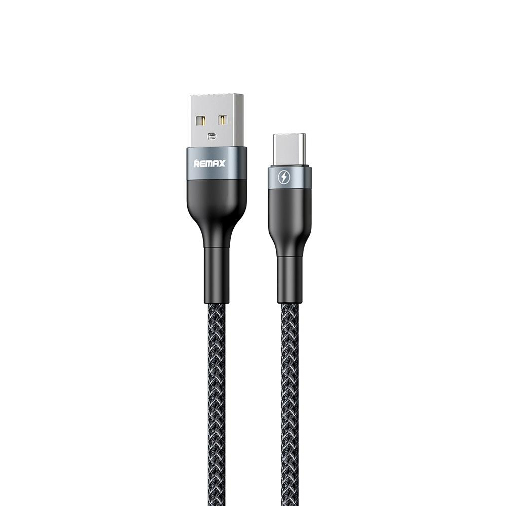 Usb data cable remax rc-064a type-c (2.4a) crni 1m