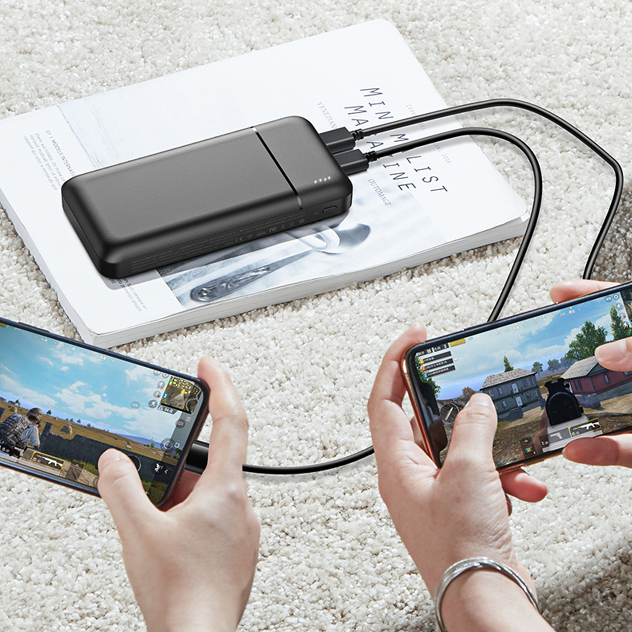 Power bank remax lango rpp-166 2xusb 20000mah (beli)