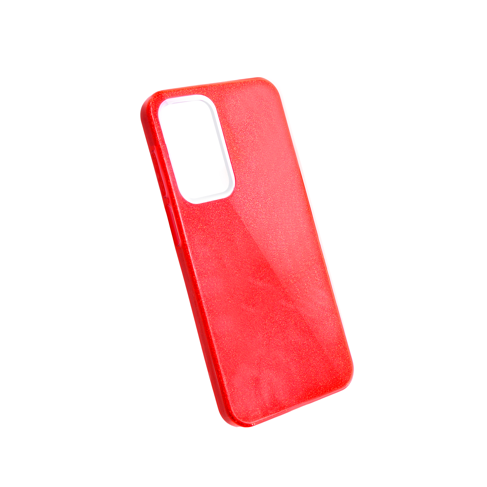 Tpu sparkly shine for sm-a266b (galaxy a26 5g) red