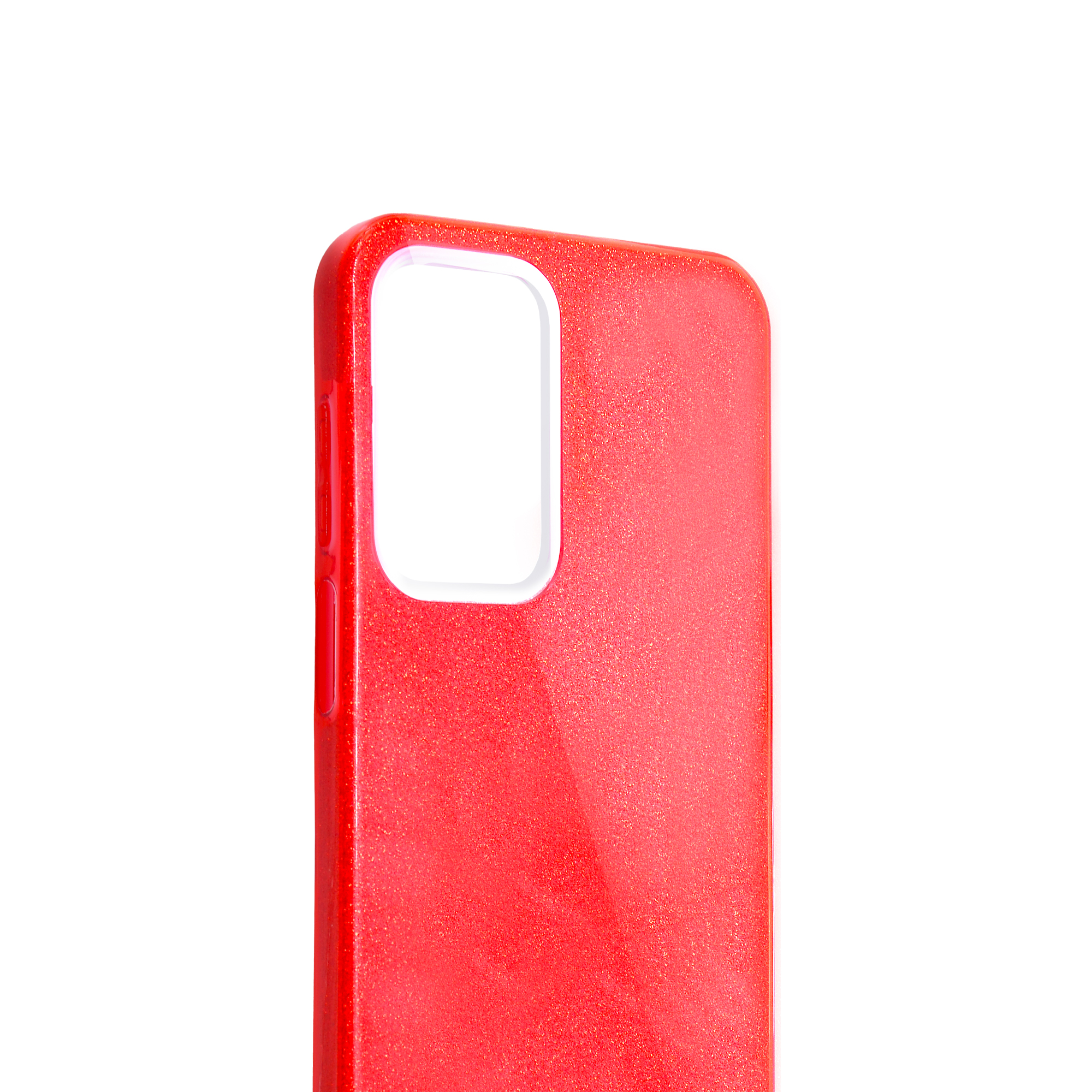 Tpu sparkly shine for sm-a266b (galaxy a26 5g) red