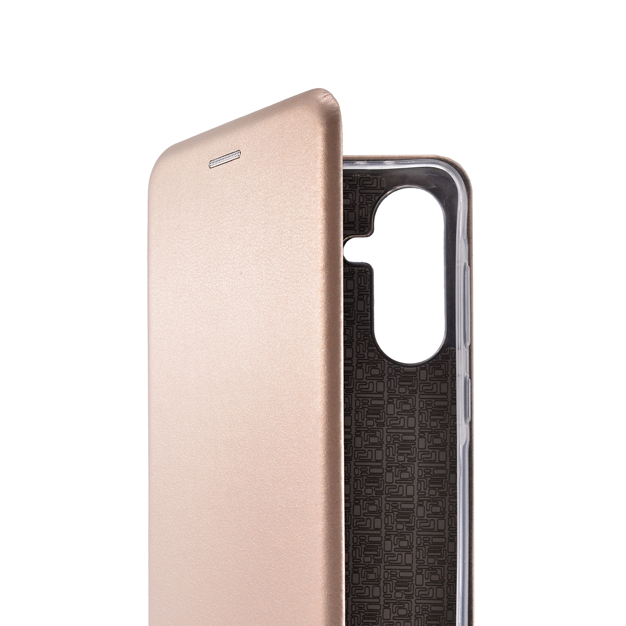 Flip leather for sm-a566b (galaxy a56 5g) zlatna