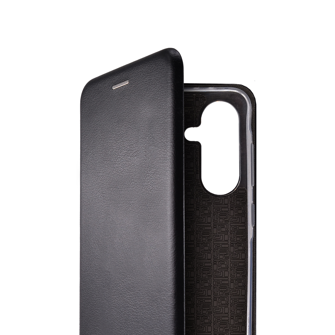 Flip leather for sm-a566b (galaxy a56 5g) crna