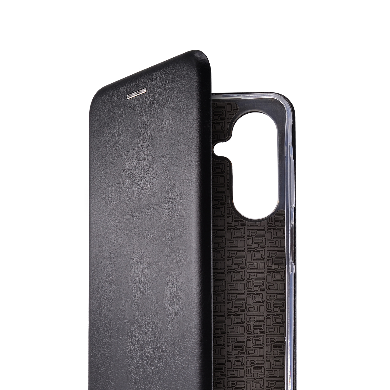 Flip leather for sm-a266b (galaxy a26 5g) crna