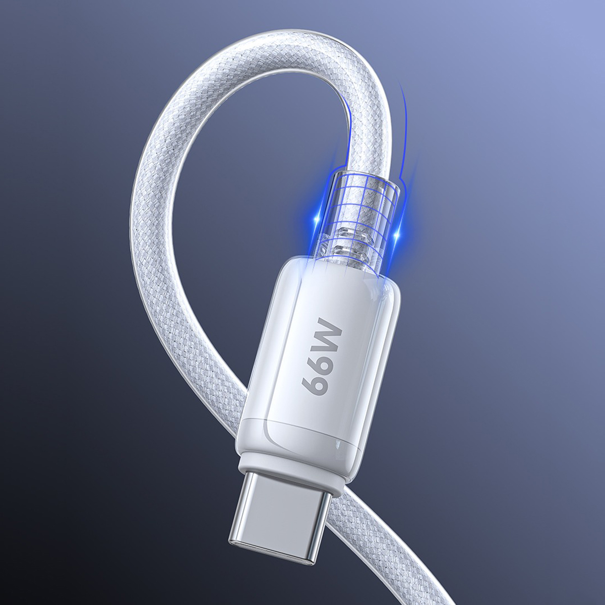 Usb data cable remax rc-c025 icy 66w fast charge type-c beli 1.2m