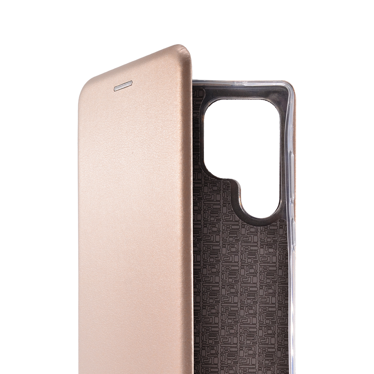 Flip leather for sm-s938b (galaxy s25 ultra) zlatna