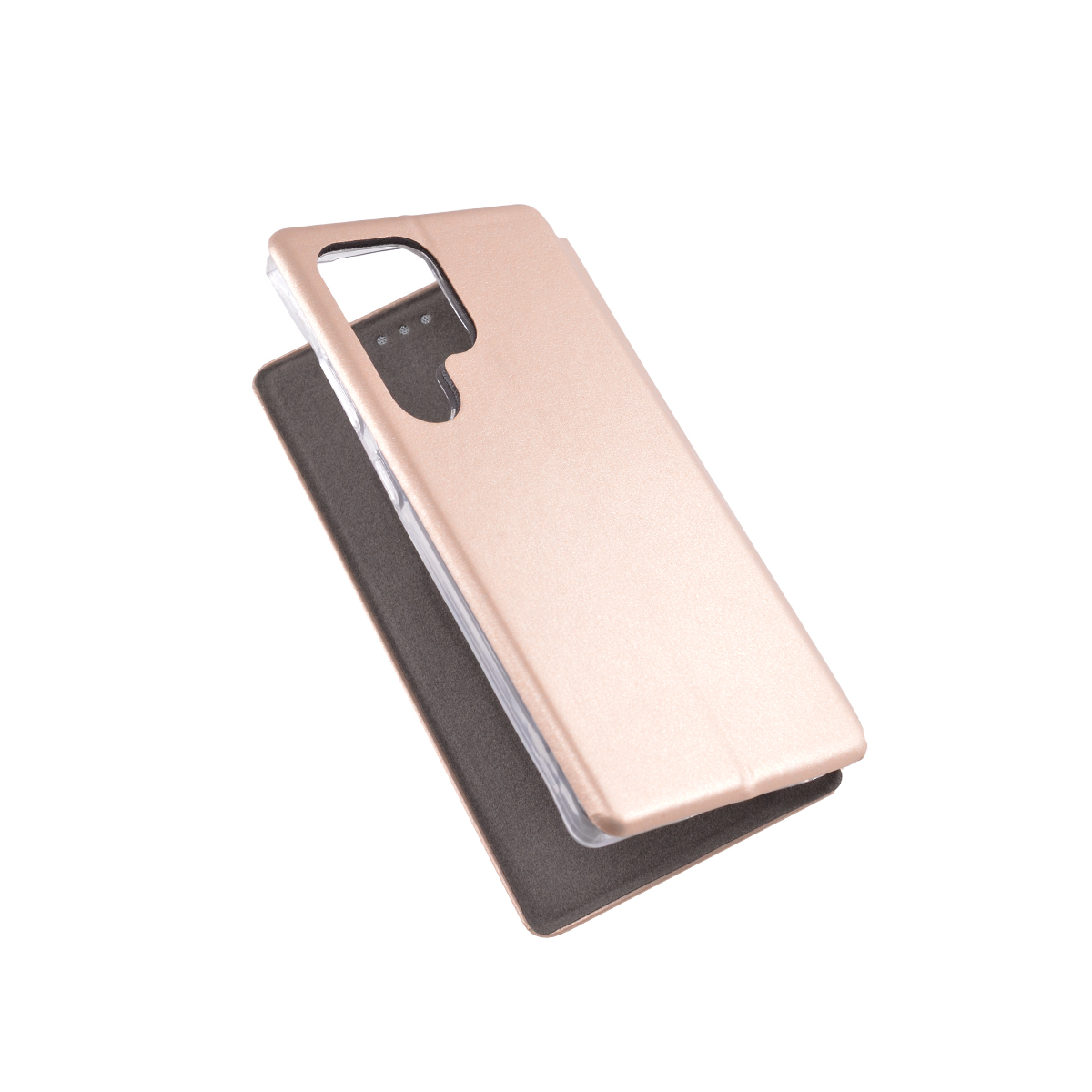 Flip leather for sm-s938b (galaxy s25 ultra) zlatna