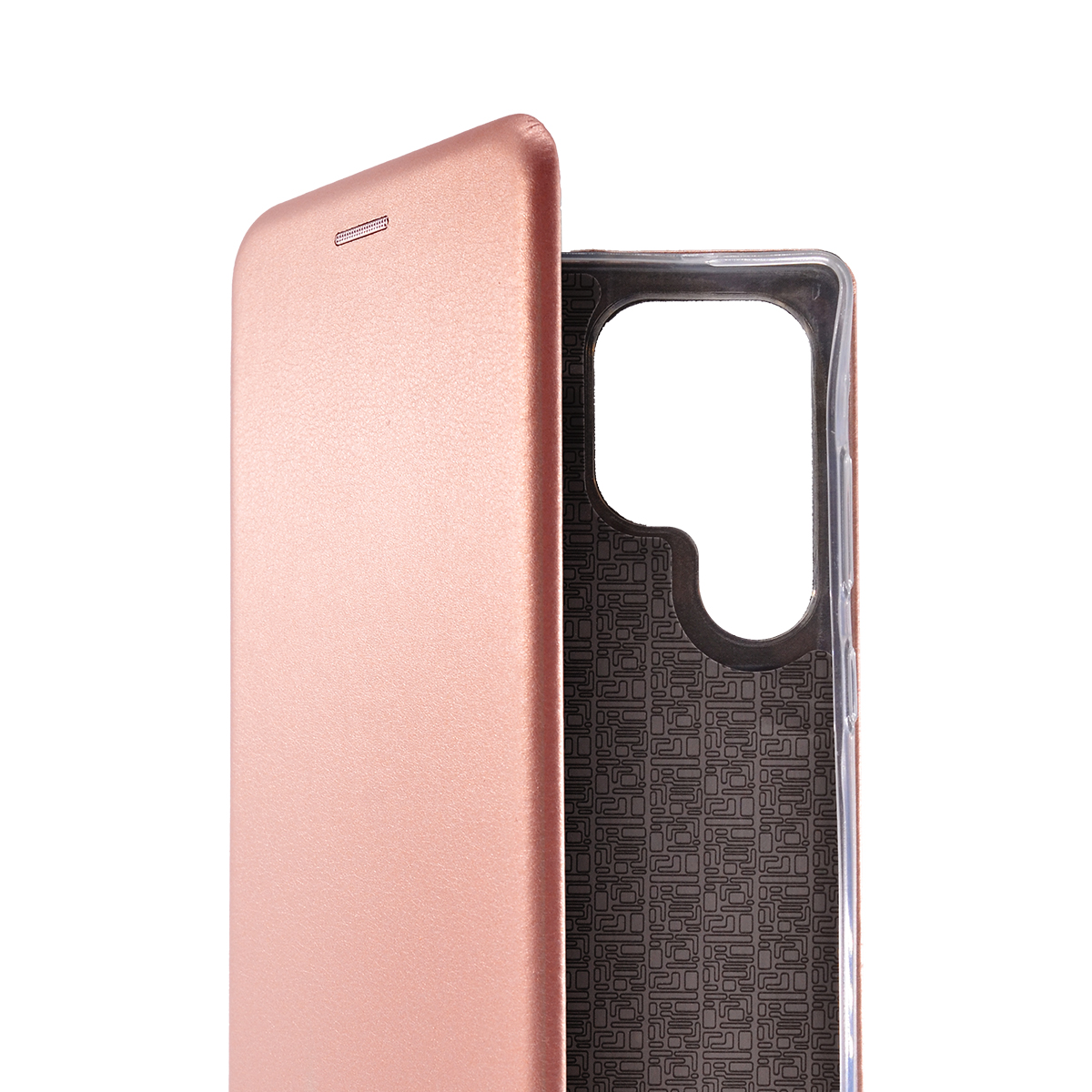 Flip leather for sm-s938b (galaxy s25 ultra) roza