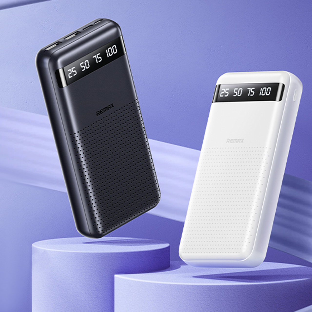 Power bank remax hintom rpp-11 2.4a fast charge 20000mah (crni)