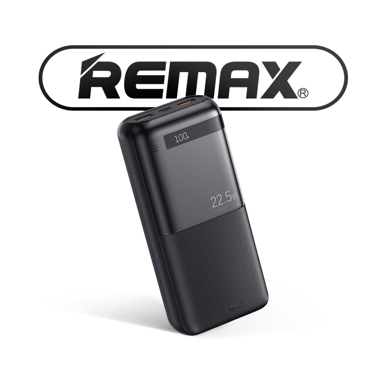 Power Bank REMAX PILOTEER RPP-72 20W+22.5W PD/QC FAST CHARGE 20000mAh (crni)
