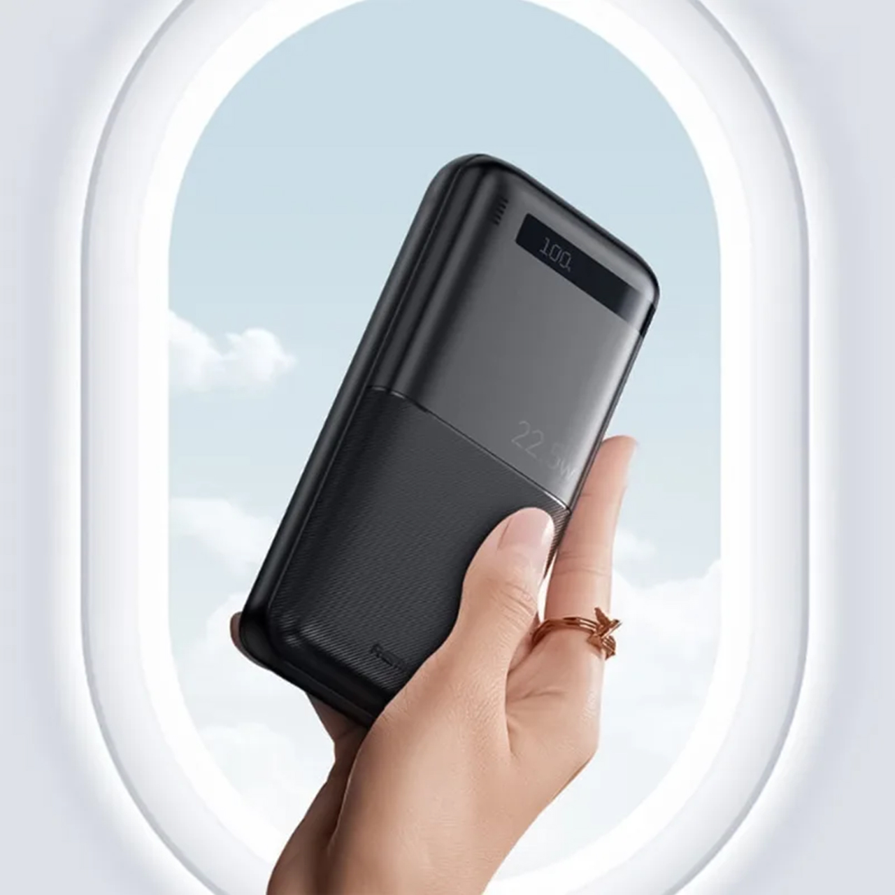 Power bank remax piloteer rpp-72 20w+22.5w pd/qc fast charge 20000mah (crni)