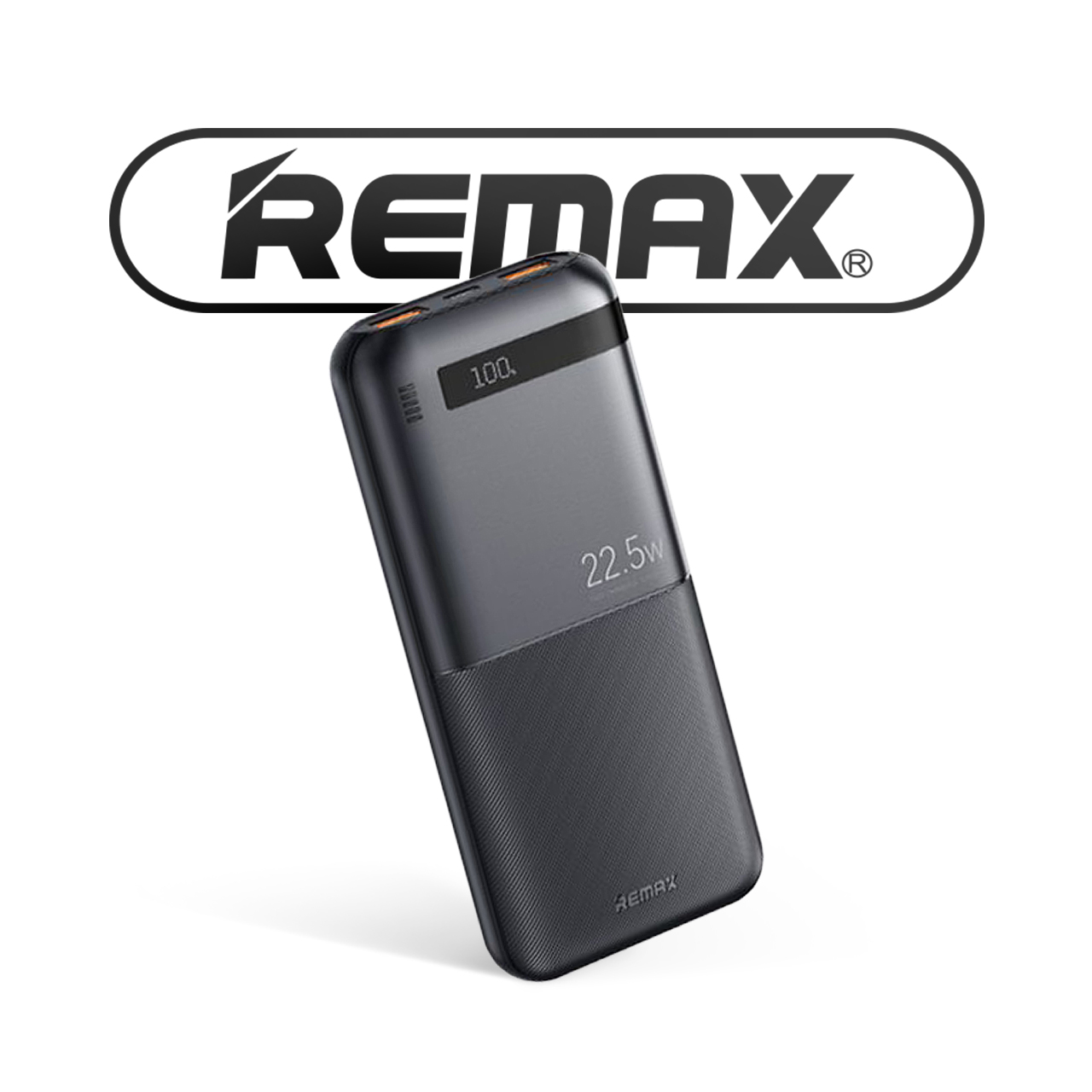 Power Bank REMAX PILOTEER RPP-71 20W+22.5W PD/QC FAST CHARGE 10000mAh (crni)