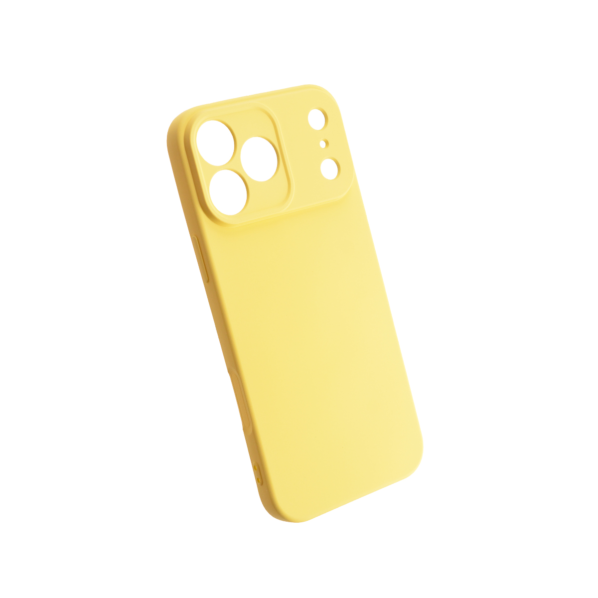 Tpu matte  for iphone 17 pro max 6.9" (žuta)