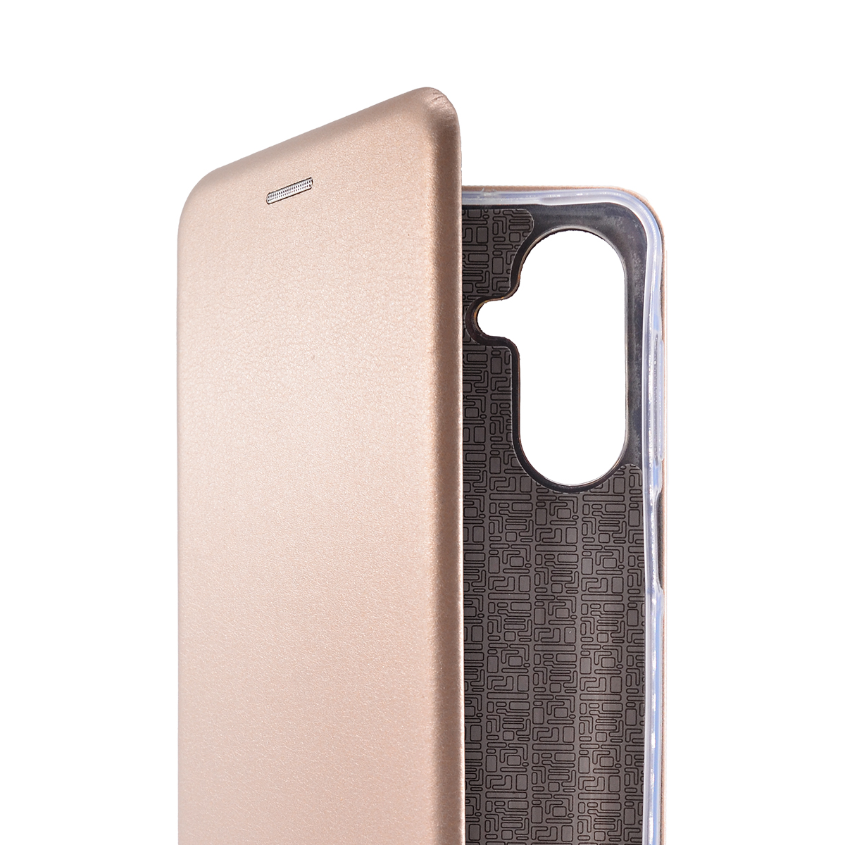 Flip leather for sm-a175f (galaxy a17) zlatna