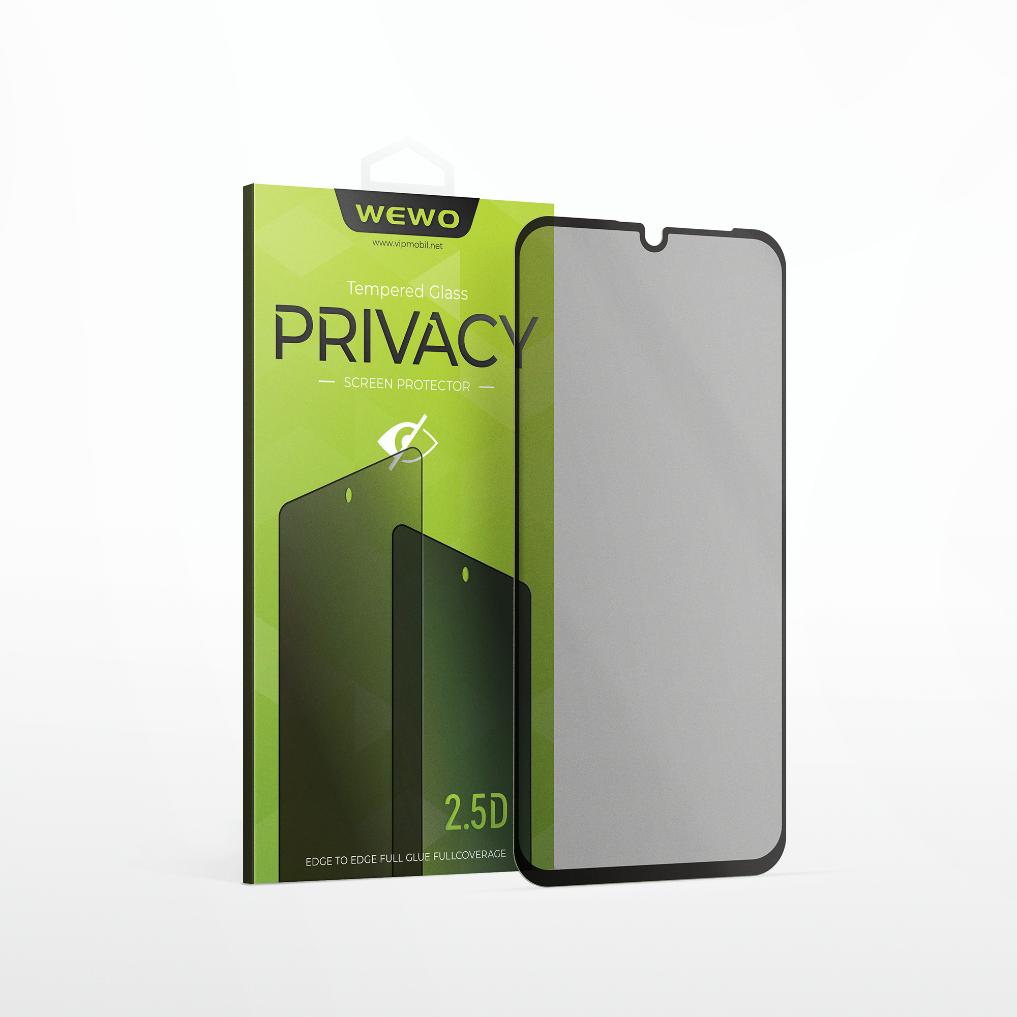 Nalepnica Display-a Glass PRIVACY 5D FULL GLUE for SM-A075F (Galaxy A07)