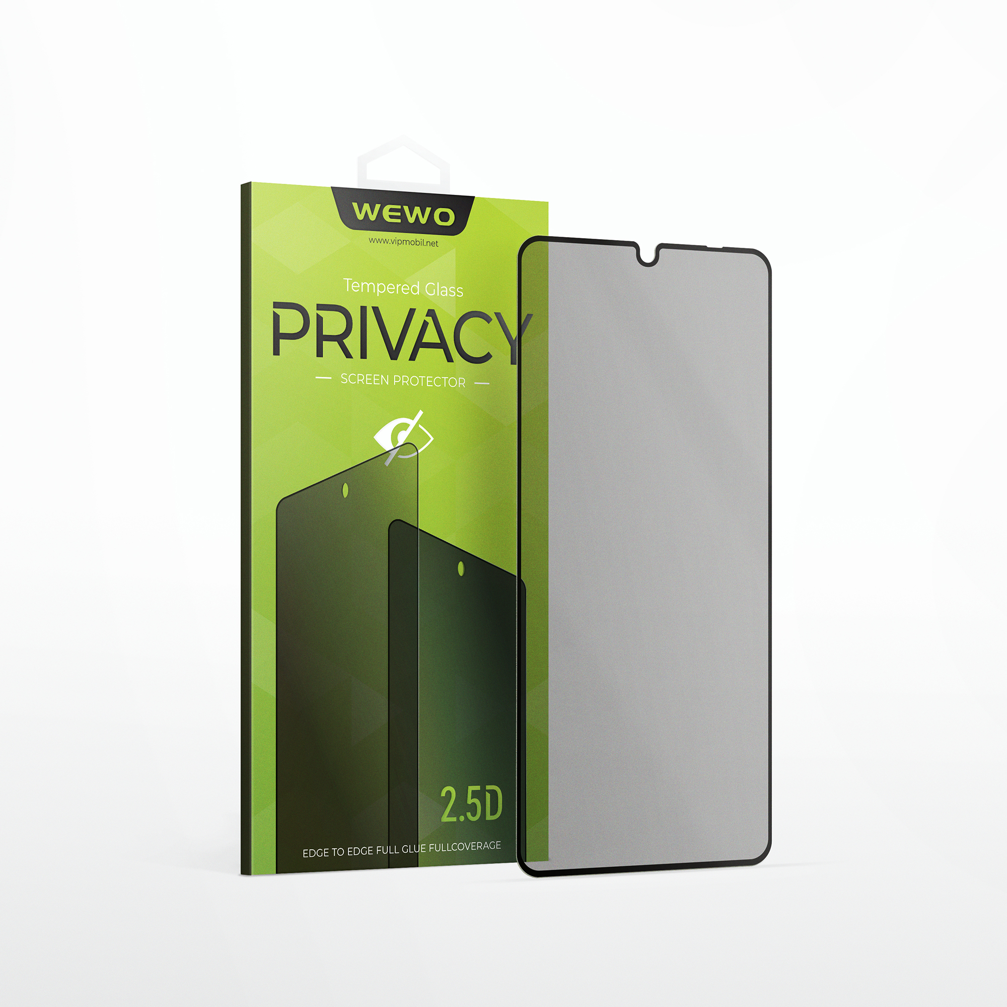 Nalepnica Display-a Glass PRIVACY 5D FULL GLUE for SM-SM-S731B (Galaxy S25 FE) Screen unlock