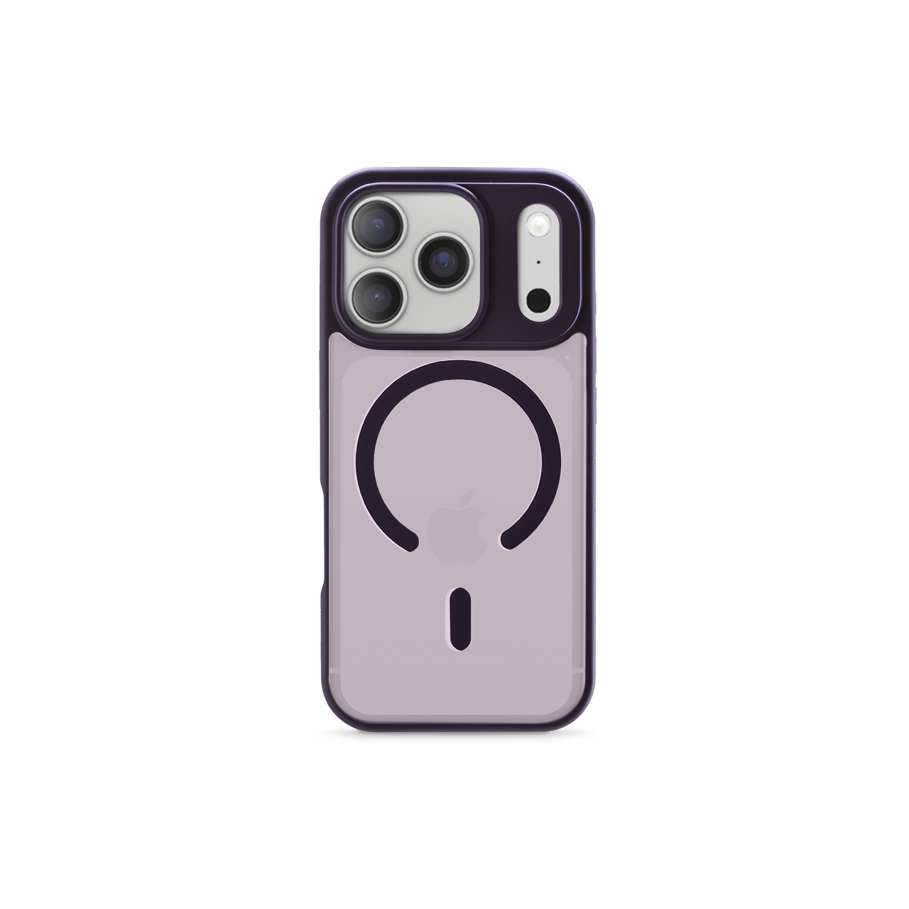 Pc pastel magsafe  for iphone 17 pro (6.3") ljubičasta