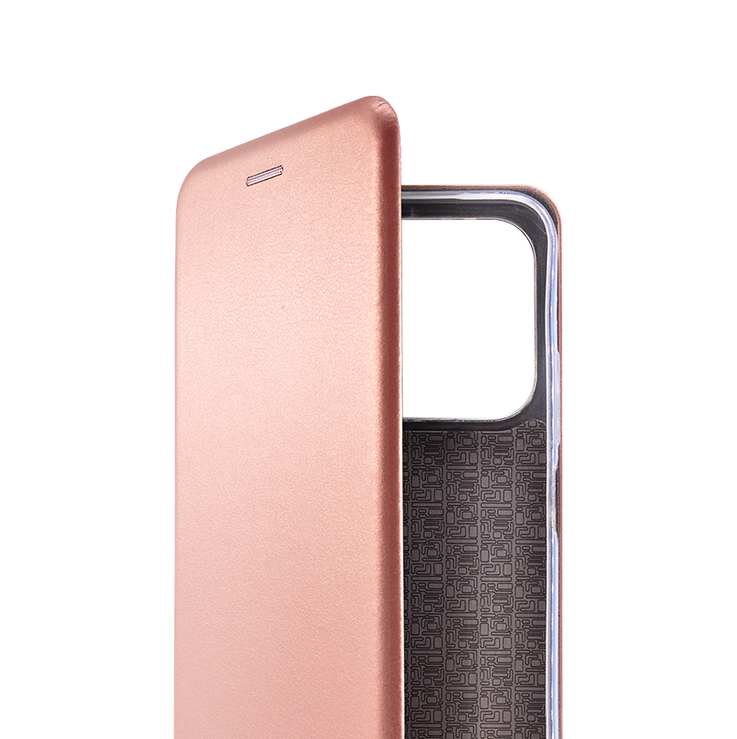 Flip leather za redmi 15c 4g (171mm) (roza)