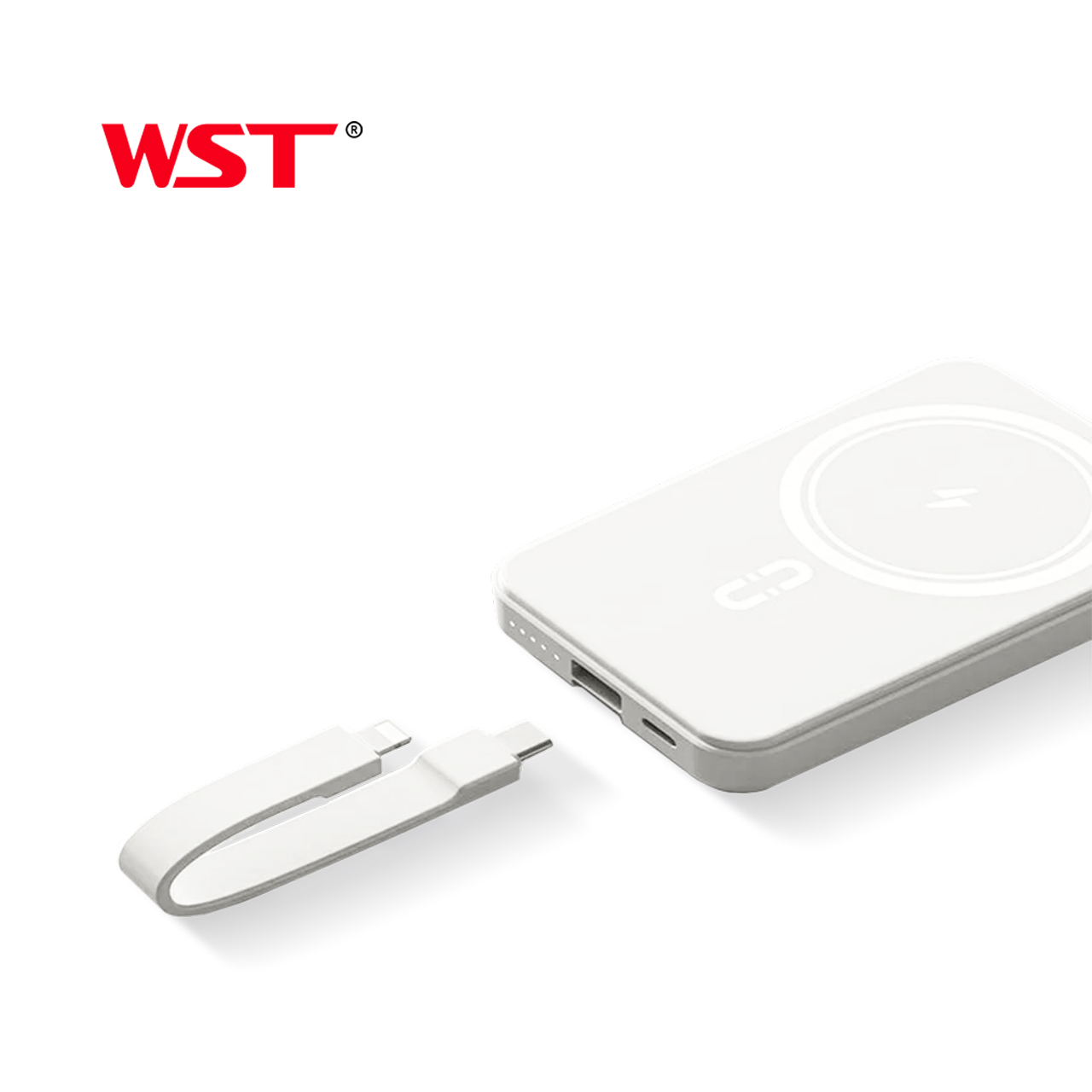 Power bank wst w013 10000 mah wireless magnetic (beli)
